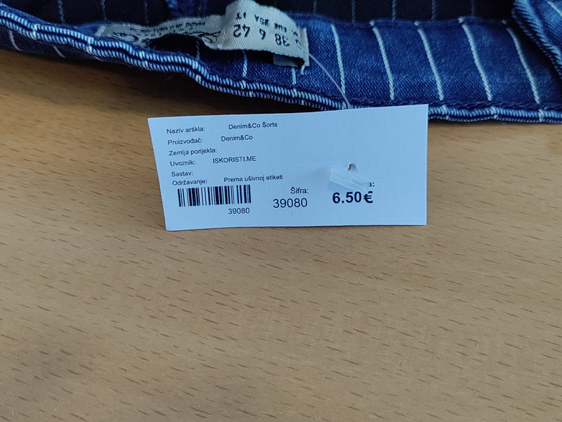 Denim&Co Šorts